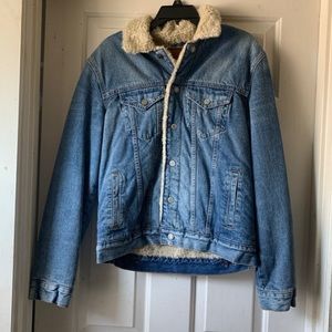 Lucky Brand Sherpa Trucker Jacket